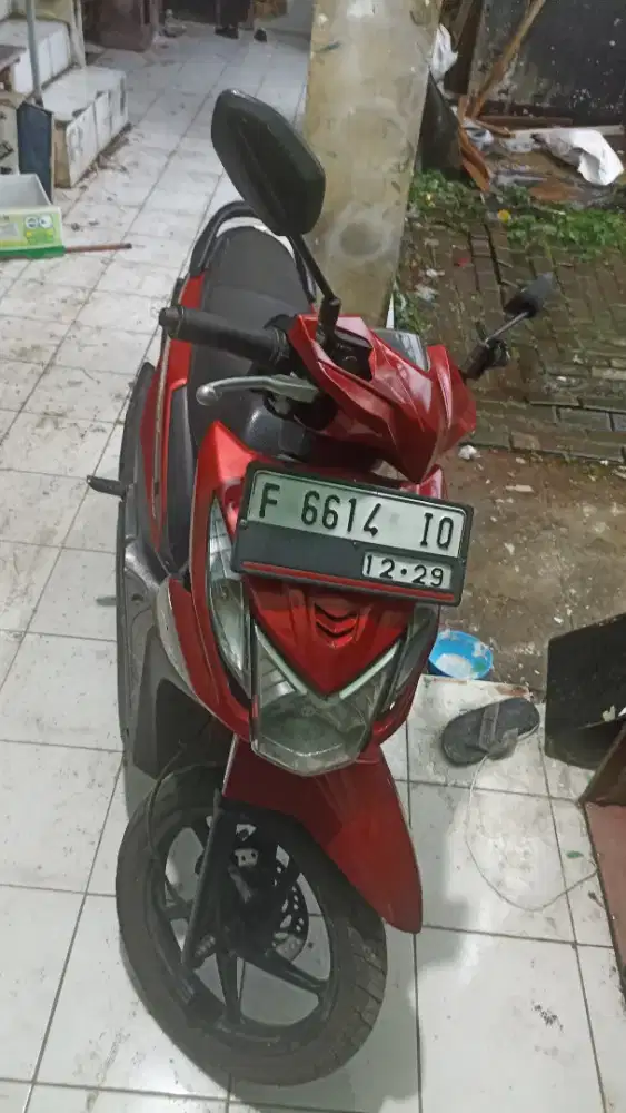 Beat starter kasar merah