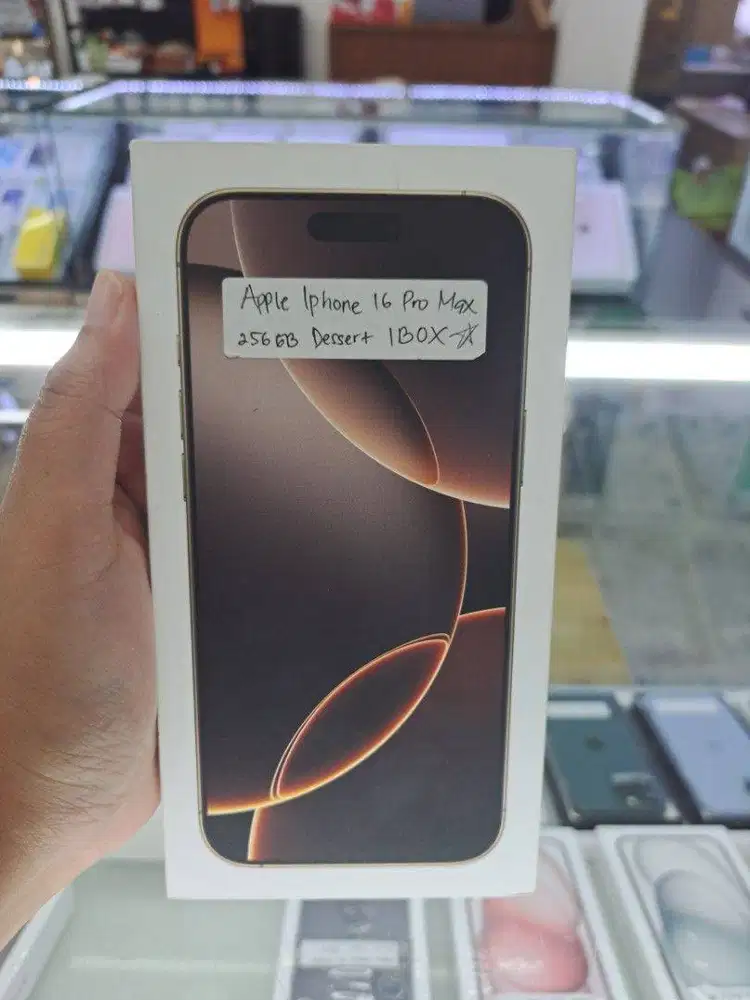Apple IPhone 16 Pro Max 256GB Desert Titanium New Garansi Resmi