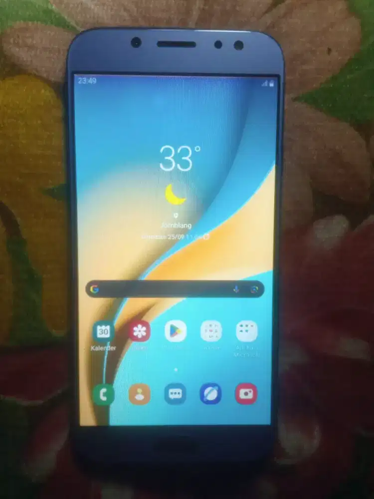 SamsungJ730-NFC-Ram3/32,Batre Baik,KameraJernih,TulangOriBiruLangit