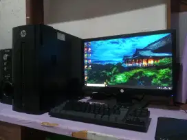 Pc gaming / pc editing ringan (intel gen4) branded HP
