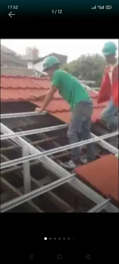 Atap bocor kanopi dll