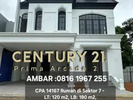 14167 Rumah brand new di bintaro sektor 7 shm