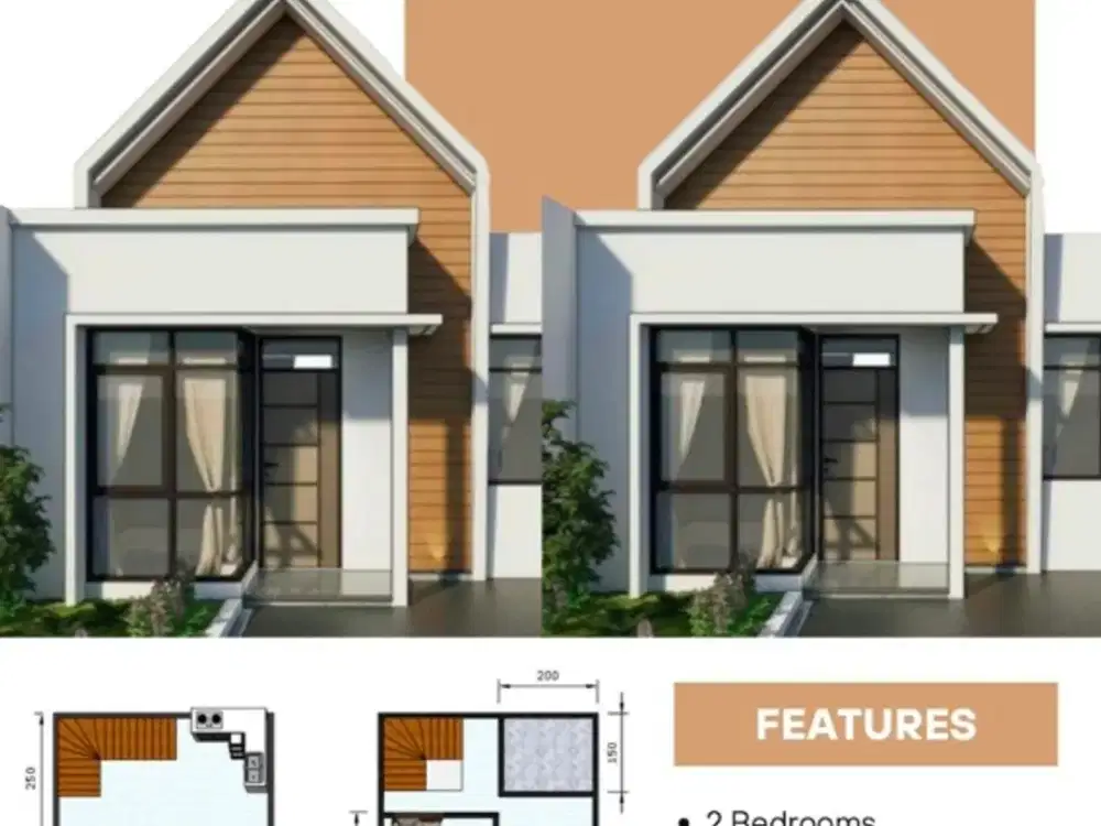 Rumah Minimalis Bintara deket krl cakung duren sawit