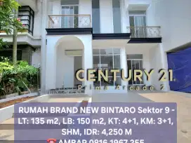 13650 Rumah brand new di emerald bintaro siap huni