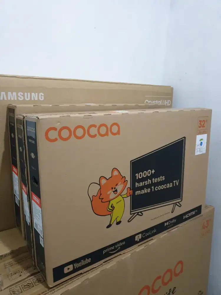 COOCAA SmartTV Digital 32 inch. 100% Baru, bisa COD + Setting