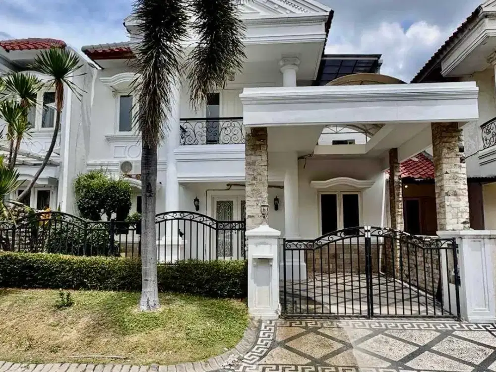 DISEWAKAN RUMAH VILA VALENSIA PAKUWON INDAH 5KT SEMI FURNISH DEKAT MAL