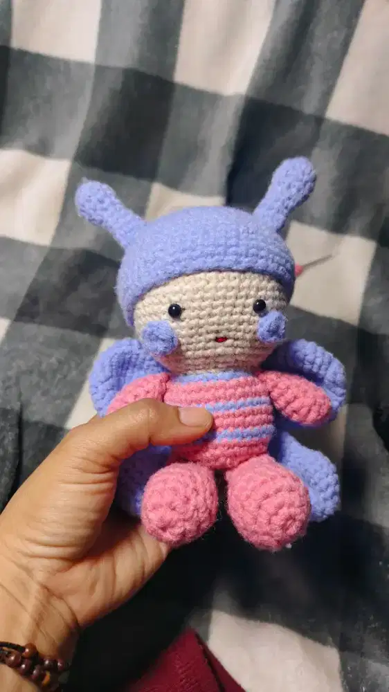 Amigurumi lebah lucu