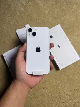 Iphone 13 128 gb starlight ibox  garansi on