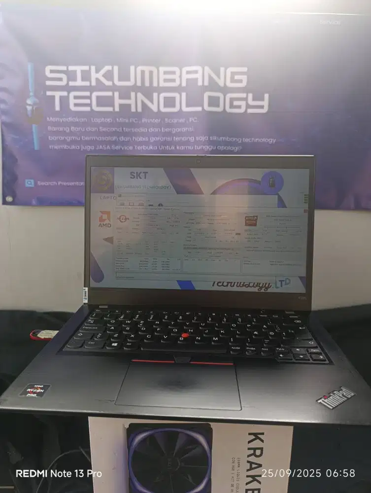 Lenovo ThinkPad X395 Touchscreen | Ryzen 5 Pro | 8GB | 256GB SSD