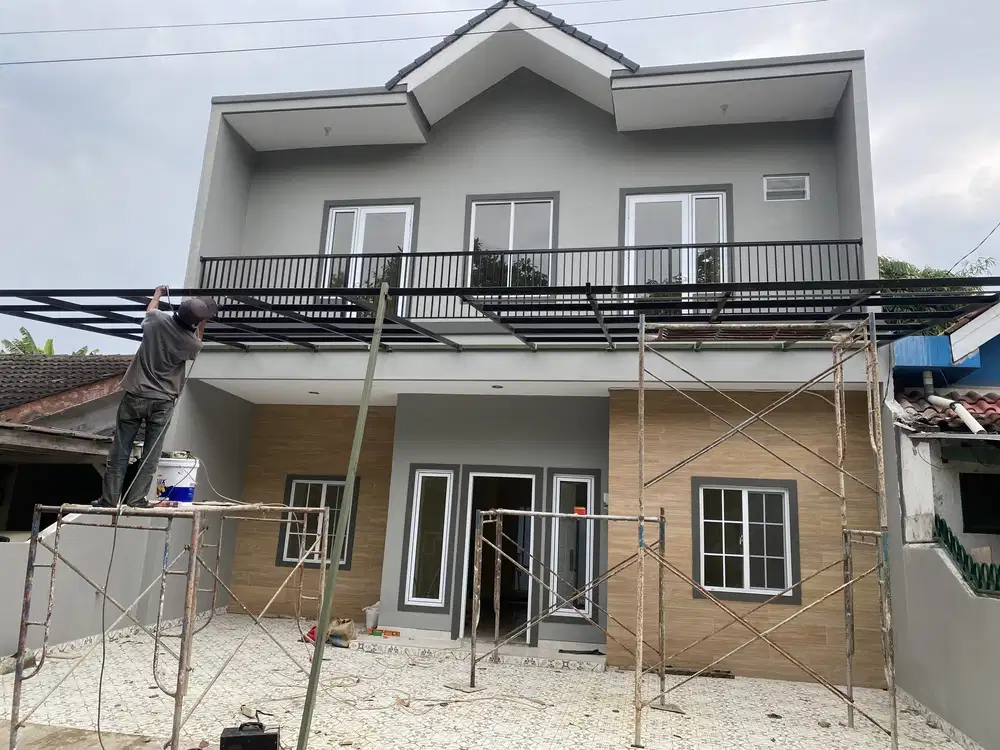 Rumah 2 Lantai Renovasi, LT 162 LB 250, SHM Dekat BPN Tangsel