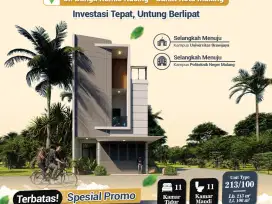 DIJUAL UNIT RUMAH KOS DEPAN KAMPUS UNIBRAW
