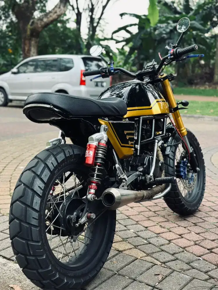 Motor custom japstyle basic gl pro up Megapro 160cc