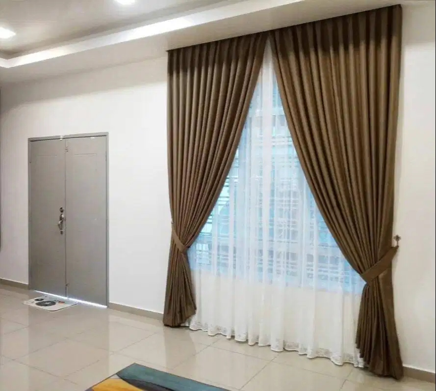 Supplier Tirai Gorden Jendela Gordyn Mewah Hordeng Model Terbaru Murah