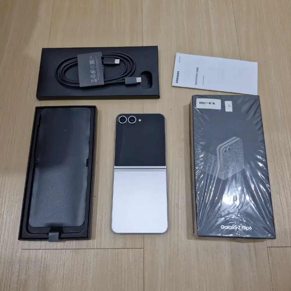 Samsung Z Flip 6 5G Resmi Sein 12/256 Gb Likenew Full Original