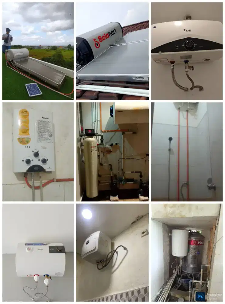 Pasang water heater tukang water heater teknisi water heater