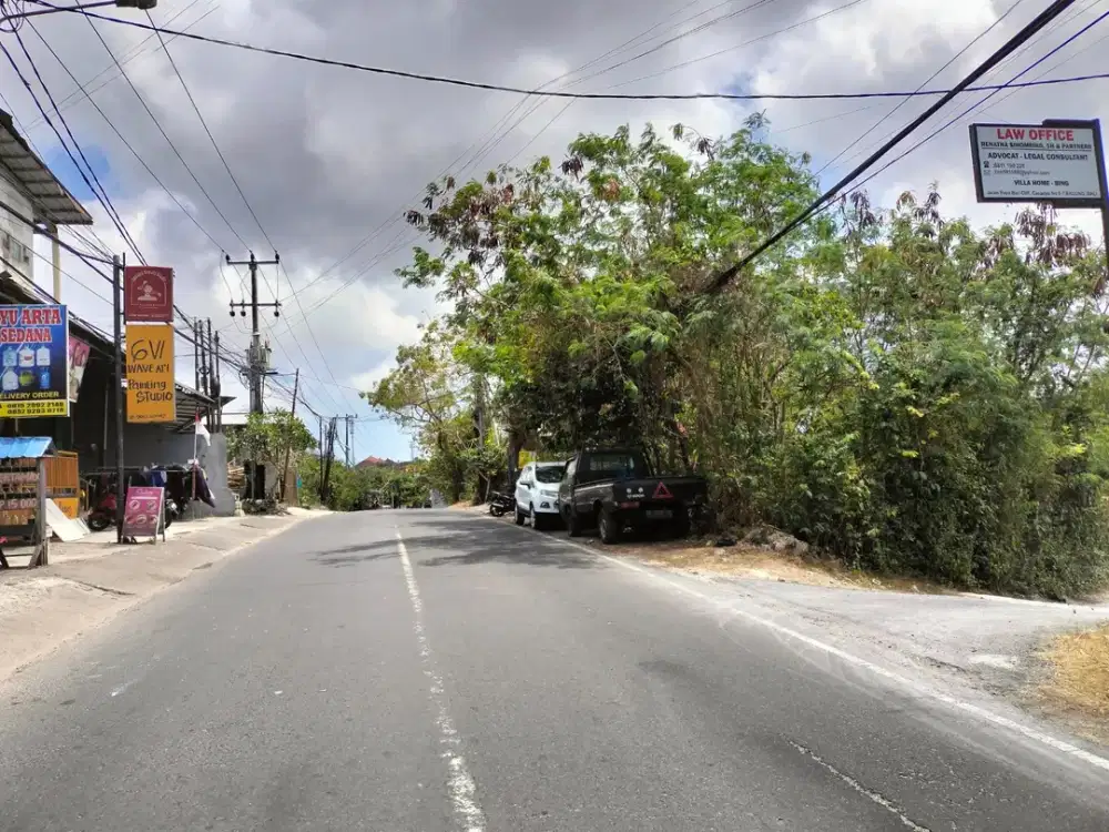 Tanah MURAH Strategis Jl Bali Cliff Ungasan