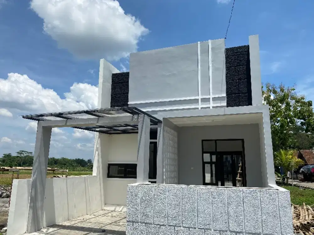 Rumah minimalis Modern di berbah kalasan