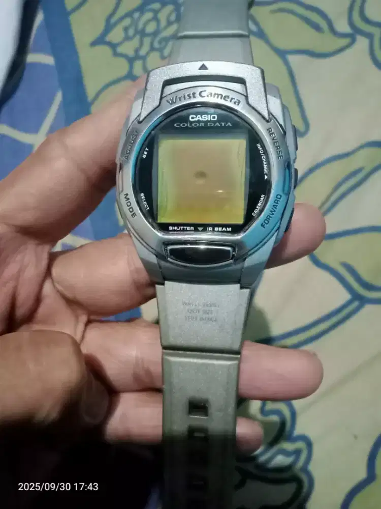 jam casio kamera bahan