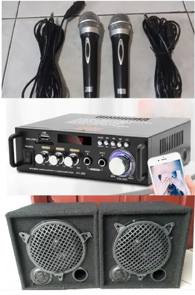 Paket sound karaoke 8 in