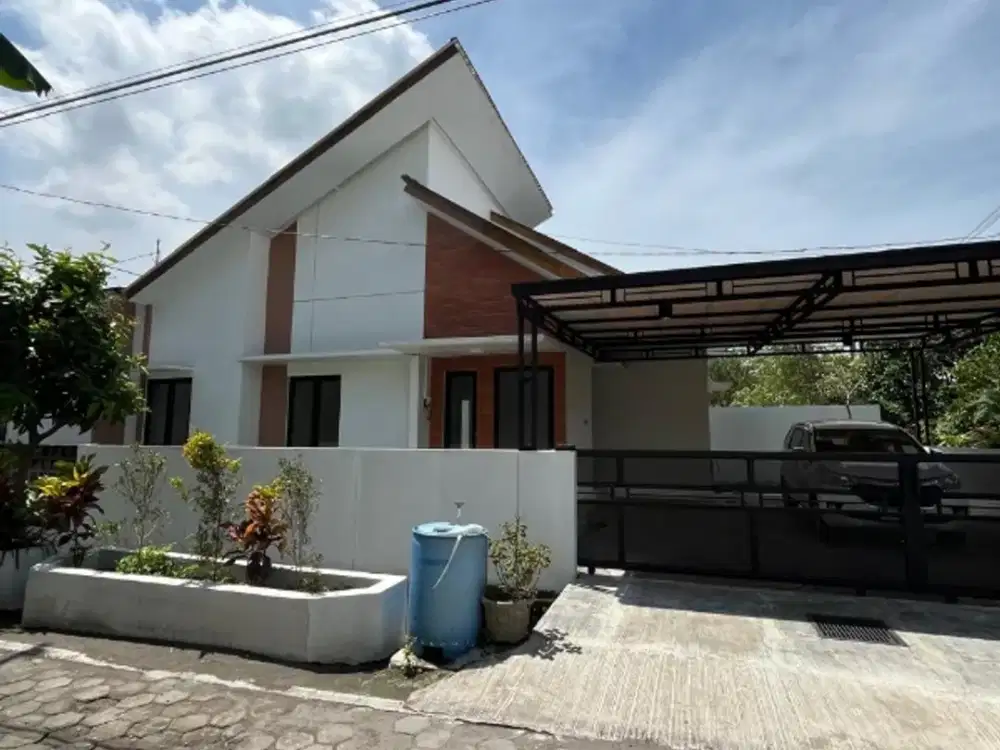 RUMAH BARU MEWAH SCANDINAVIAN MODERN DI BANYURADEN GAMPING
