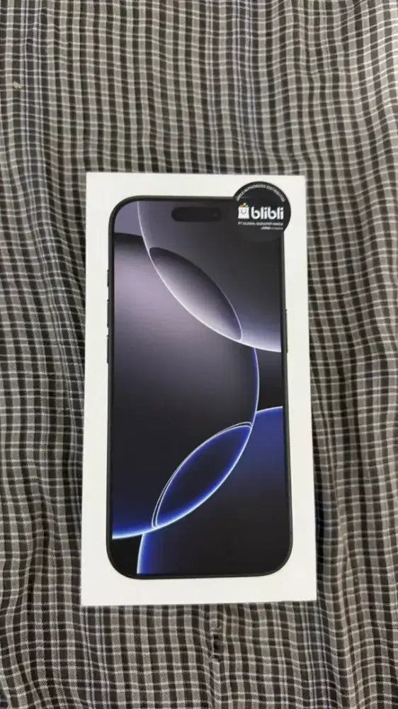 IPHONE 16 PRO 128 GB BLACK 2ND MULUS