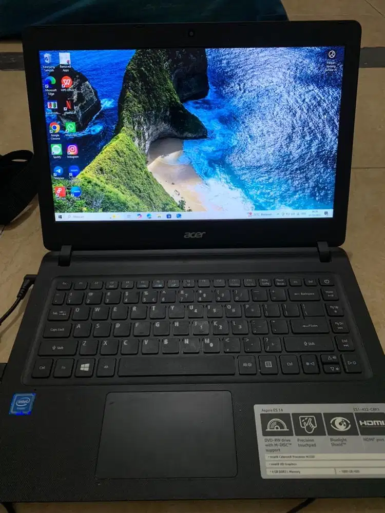 DIJUAL LAPTOP ACER ASPIRE ES1-432