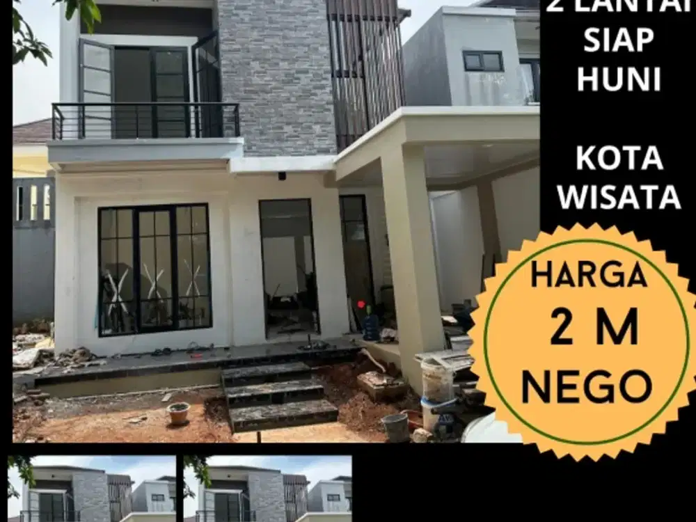 Jual Rumah Cantik  Cluster Favorite. Kota Wisata Cibubur.
