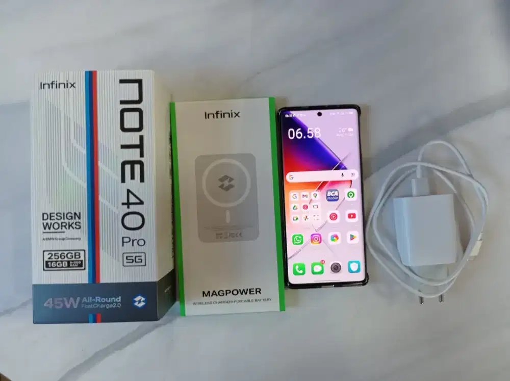 Infinix Note 40 Pro 5G 8/256 BMW Edition Like New
