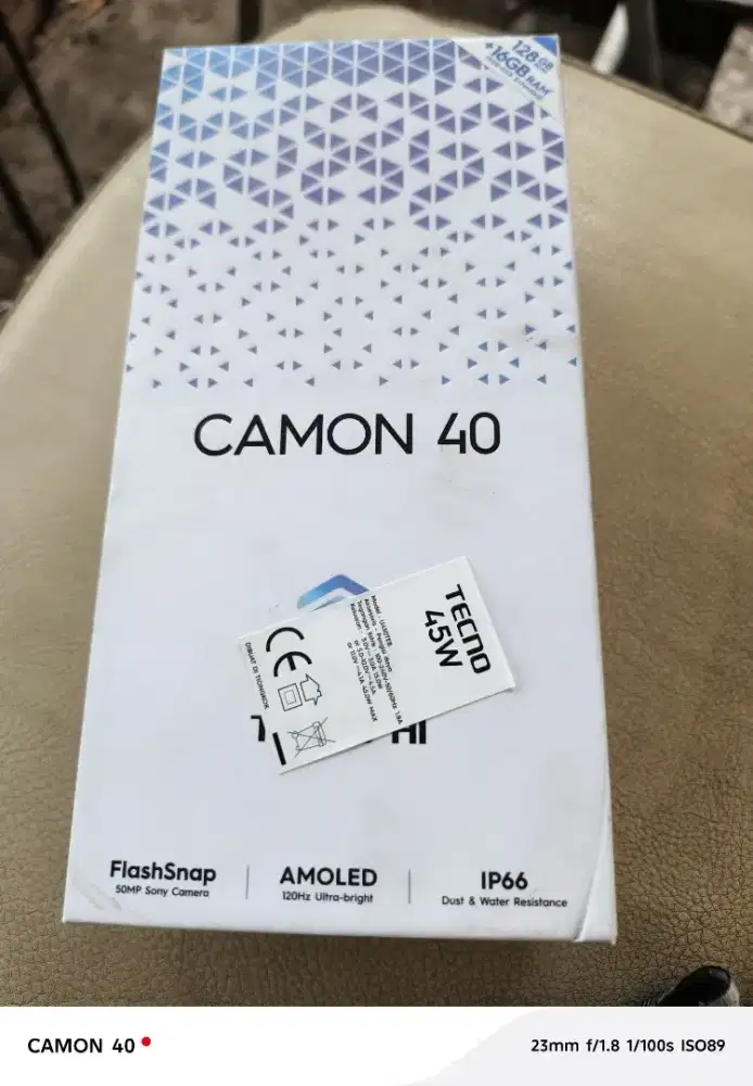 dijual nih tecno camon 40 8/128