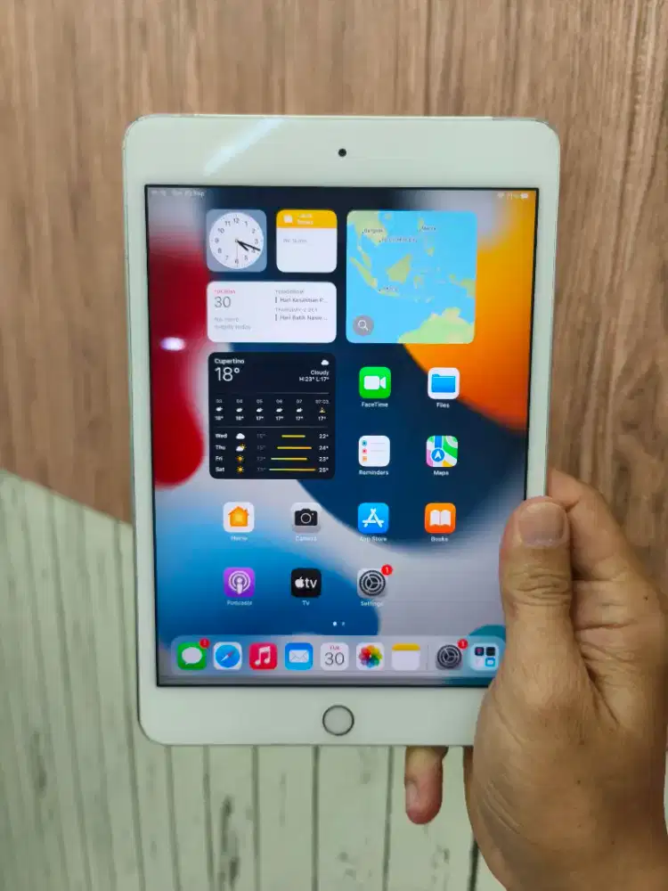 iPad Mini 4 128GB Cellular Mulus murah Fullset Original
