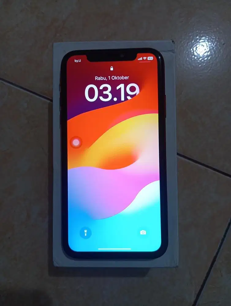 DIJUAL CEPAT IPHONE XR RED 128GB INTER