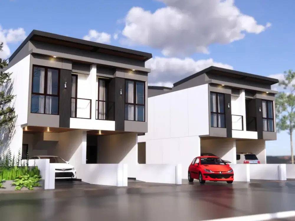 Dijual rumah modern mewah 2 lantai di sunter agung jakarta utara