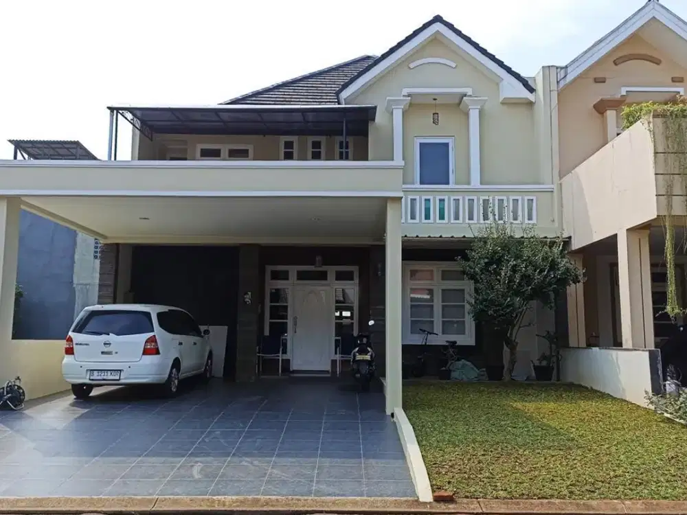 Jual Cepat Rumah Cantik Siap Huni 3,2 M Nego Cluster Favorite.Kota Wisata Cibubur