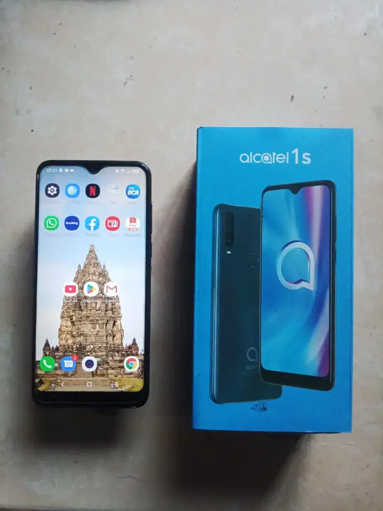 Hp Alcatel 1s mulus masih baru