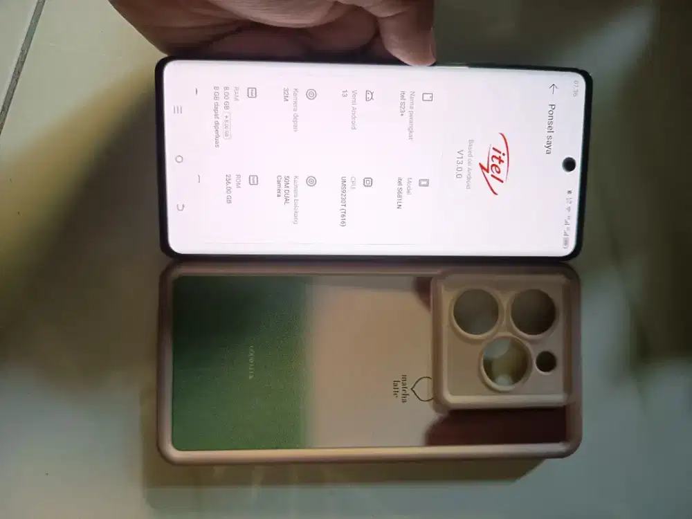 Itel S23+ Ram 8+8/256 GB
