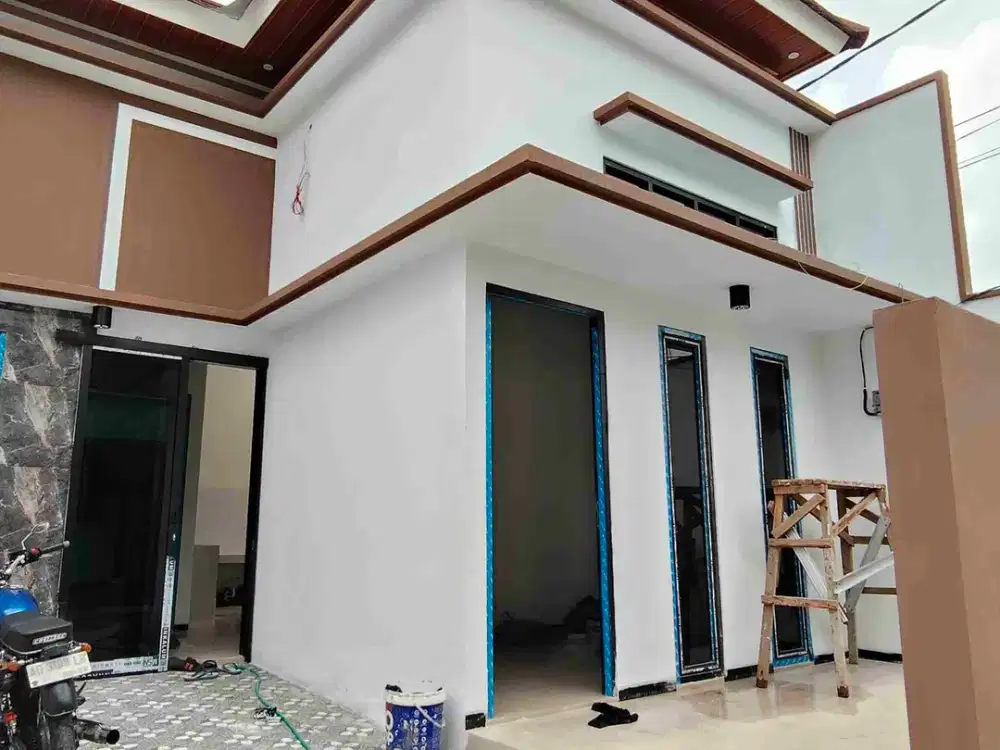 Rumah Hook Lebar 7 mtr di Perum Bumi Wonorejo Asri Rungkut