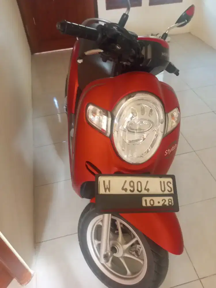 Di jual Scoopy 2018 plat W