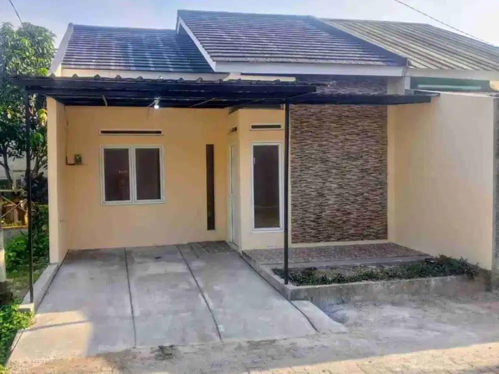Rumah siap huni tanah luas cluster Cinangka Depok