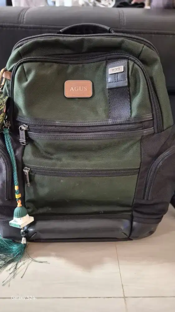 Tas Pria Backpack Tumi Alpha Bravo Parrish Original 100% Bagus Murah