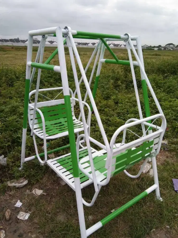 Open order ayunan taman perosotan fiber playground taman