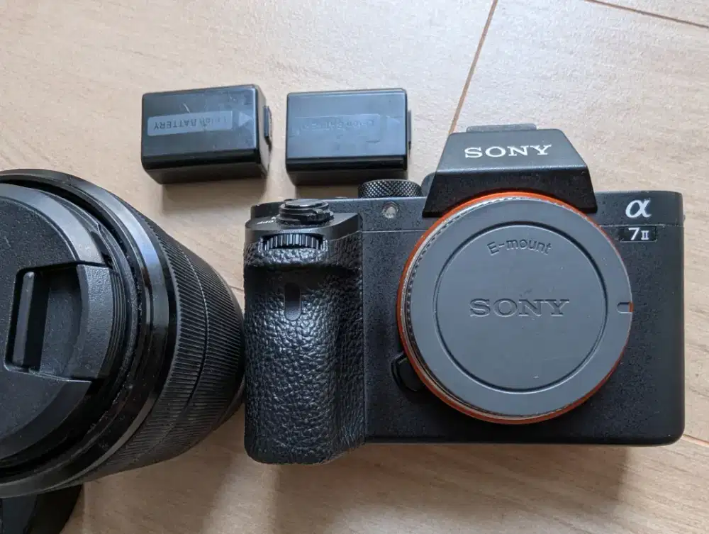 Sony a7ii a7 mark ii a72 lengkap dus kit lens 24-70mm