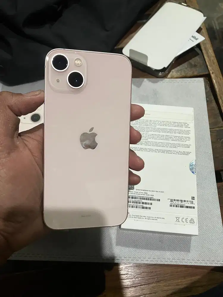 Iphone 13 128gb Pink iBox 1 Bulan Pakai