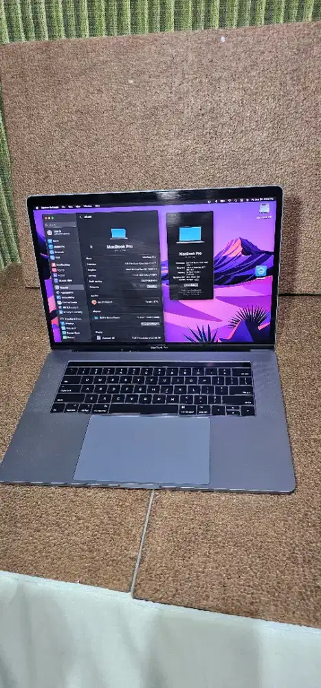 Macbook Pro 15 inch 2017 16/256 touchbar