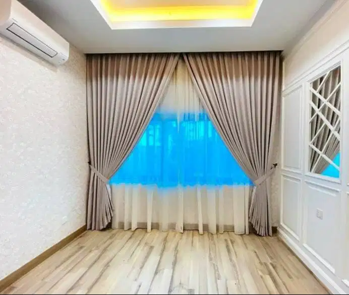 Beli Tirai Gorden Jendela Gordyn Mewah Hordeng Model Terbaru Murah