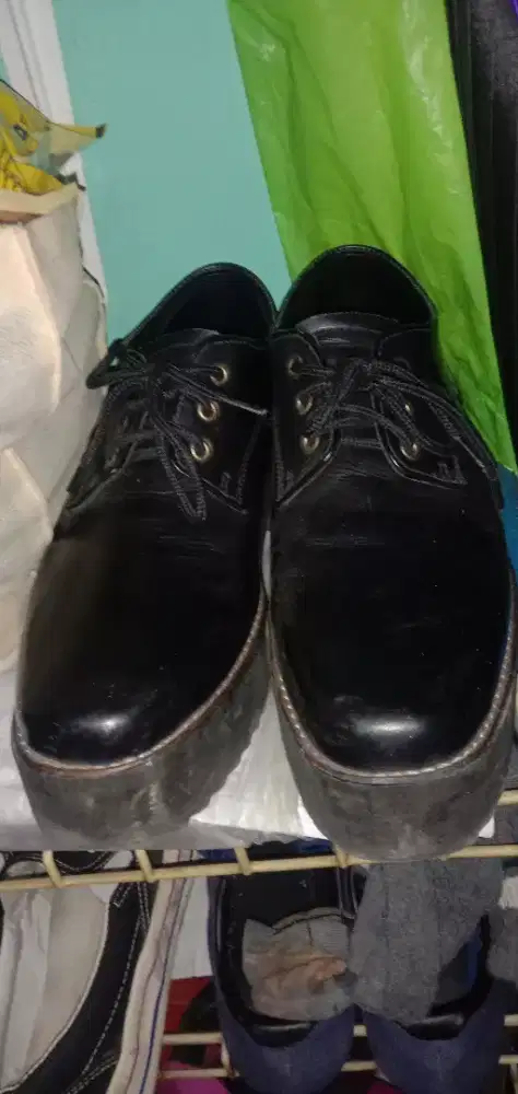 Sepatu kulit baru 1 kali pakai