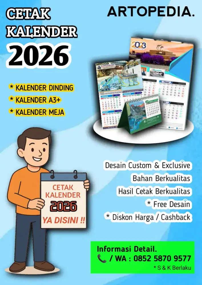 Cetak Kalender 2026