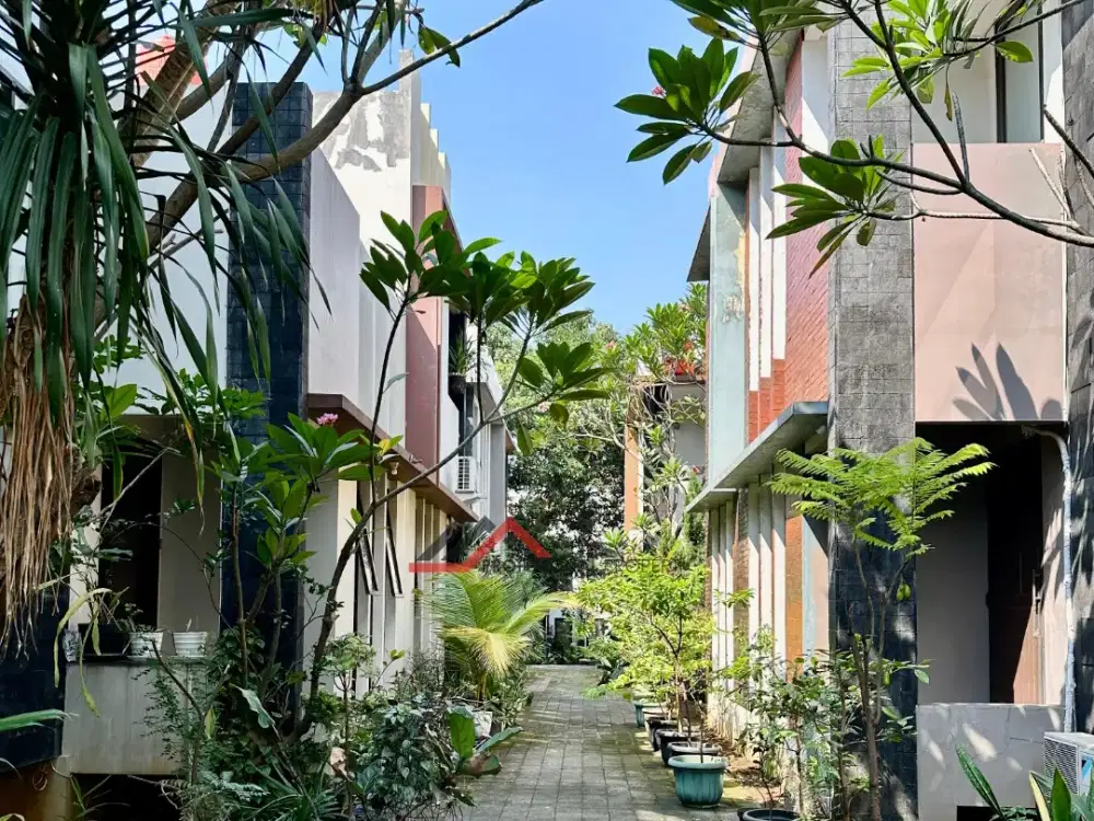 Rumah Modern Minimalis Dalam Town House