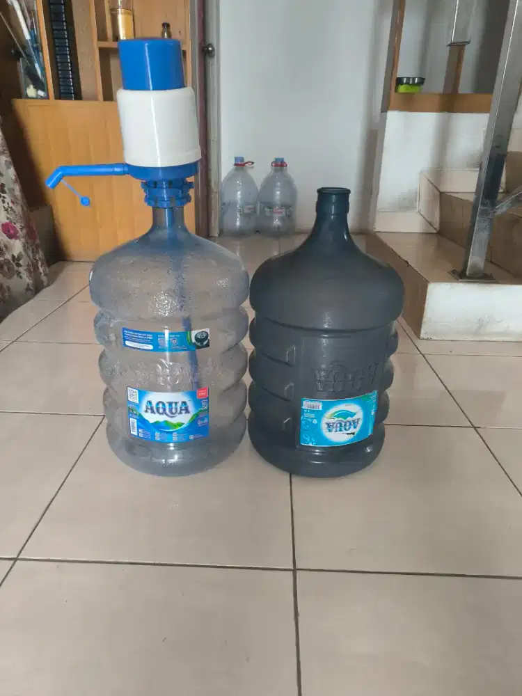Dua galon + pompa