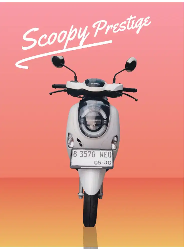 Honda Scoopy Prestige (Bi jelek ktp luar bs kredit scopy stylish