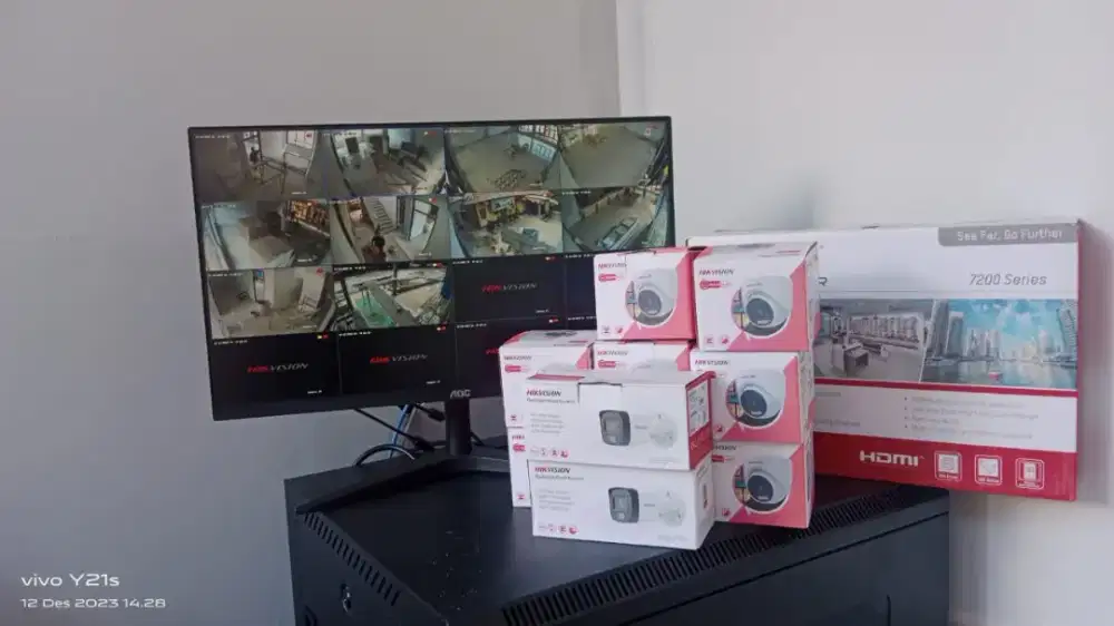 PAKET CCTV TANPA RIBET LANGSUNG PASANG